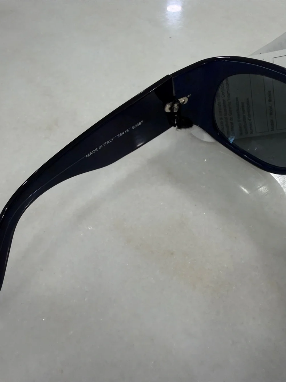 CHANEL Black Women's Sunglasses with Studded Temple Detail brand new with box